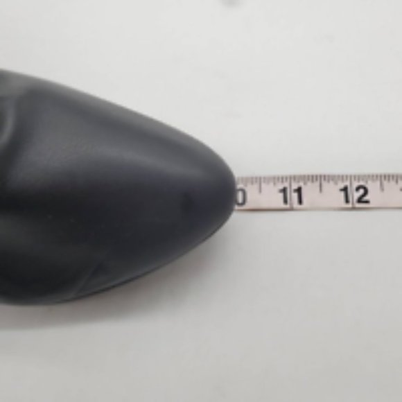 Lane Bryant Womens Ankle Boots Black Pointed Toe Wedge Heels Side Zip‎ 10 W - Picture 5 of 12